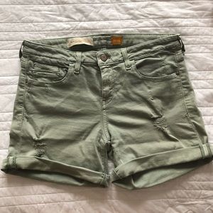 Anthropologie distressed shorts
